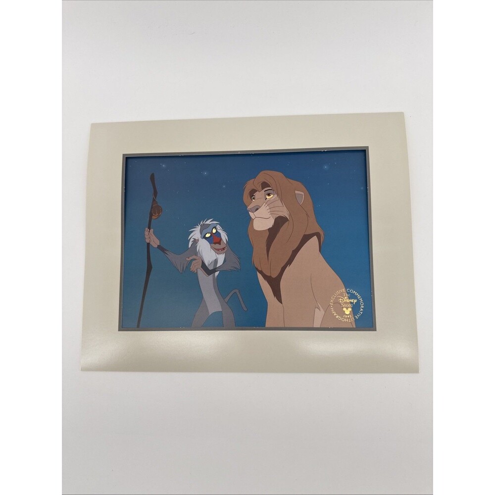 Disney's The Lion King - 1995 Exclusive Commemorative Lithograph